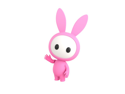 Character255 Rigged Mascot 3D 模型