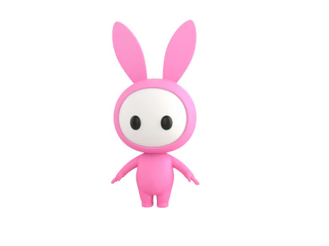 Character255 Rigged Mascot 3D Model