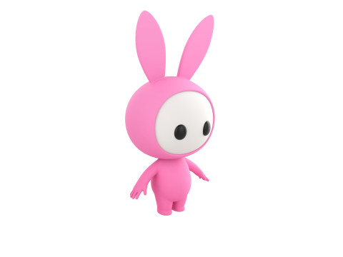 Character255 Rigged Mascot 3D 模型