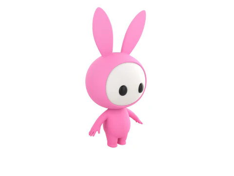 Character255 Rigged Mascot 3D Model