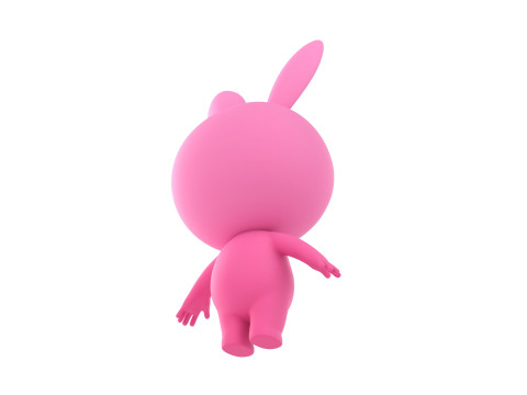 Character255 Rigged Mascot 3D 模型