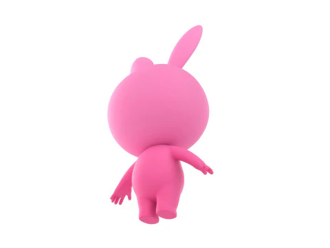 Character255 Rigged Mascot 3D Model