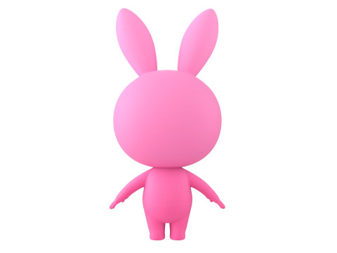 Character255 Rigged Mascot 3D 模型