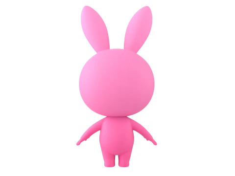 Character255 Rigged Mascot 3D Model