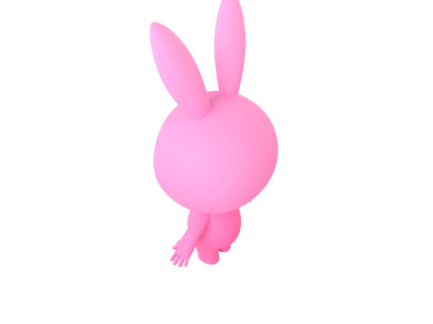 Character255 Rigged Mascot 3D 模型
