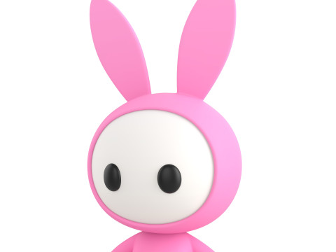 Character255 Rigged Mascot 3D 模型