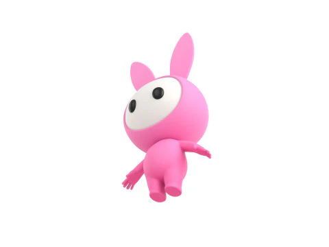 Character255 Rigged Mascot 3D Model