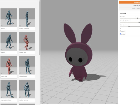Character255 Rigged Mascot 3D 模型