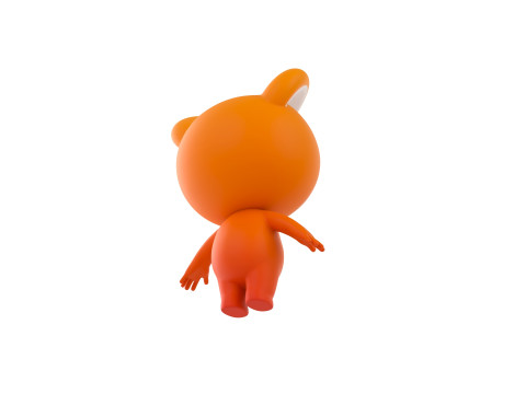 Character256 Rigged Mascot Modelo 3D