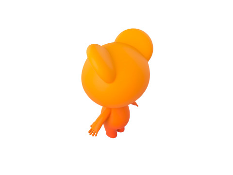 Character256 Rigged Mascot Modelo 3D