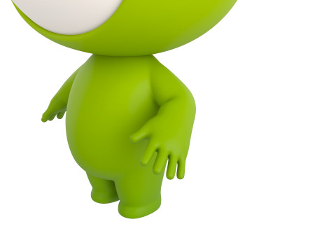 Character257 Rigged Mascot 3D-Modell