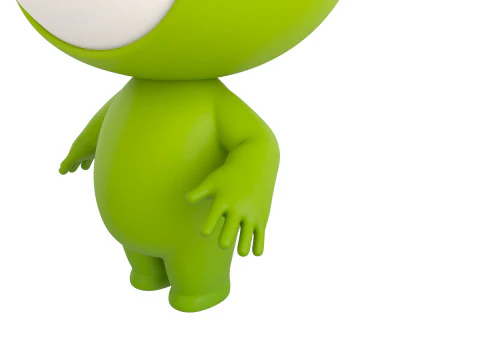 Character257 Rigged Mascot 3D Model