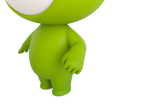 Character257 Rigged Mascot 3D-Modell
