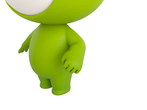 Character257 Rigged Mascot 3D Model