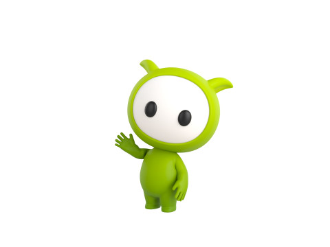Character257 Rigged Mascot 3D-Modell