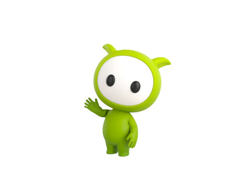 Character257 Rigged Mascot 3D Model