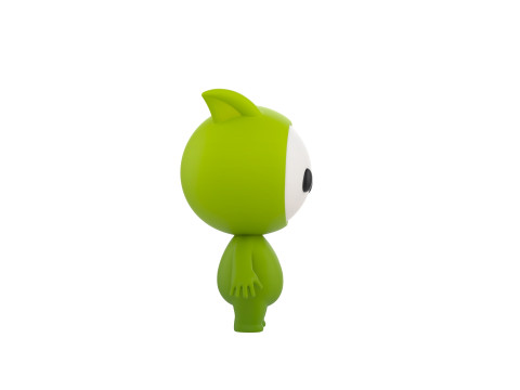 Character257 Rigged Mascot 3D-Modell