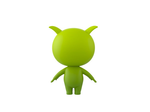 Character257 Rigged Mascot 3D-Modell