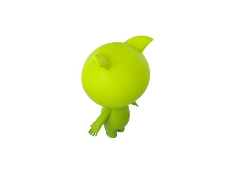Character257 Rigged Mascot 3D Model