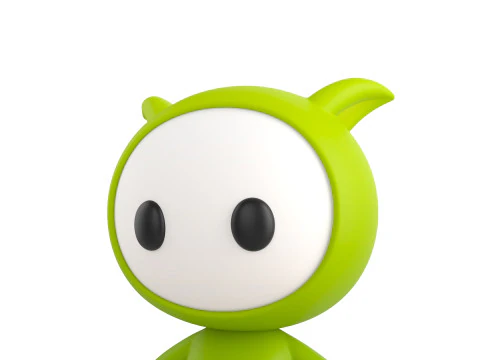 Character257 Rigged Mascot 3D Model