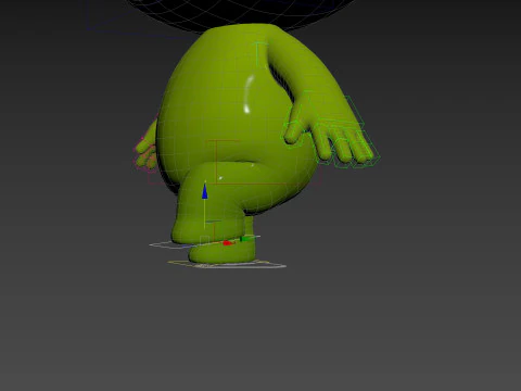 Character257 Rigged Mascot 3D Model