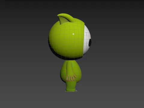 Character257 Rigged Mascot 3D Model