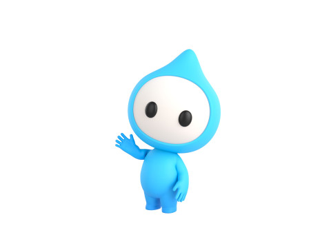 Character258 Rigged Mascot 3D 모델