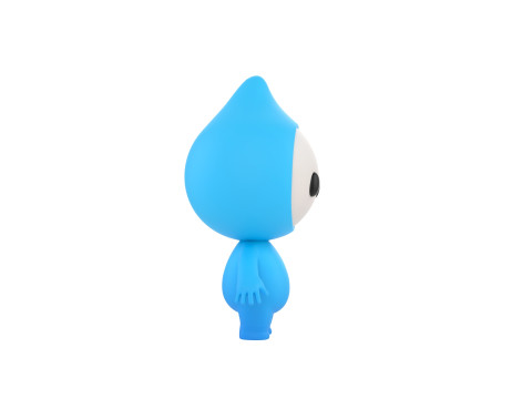 Character258 Rigged Mascot 3D 모델