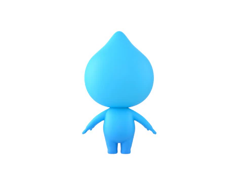 Character258 Rigged Mascot 3D Model