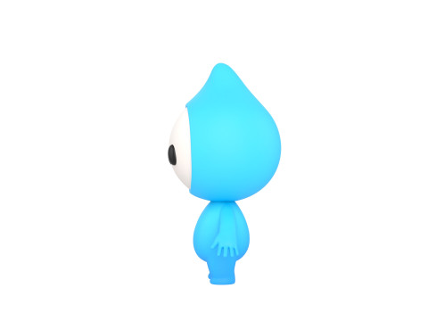 Character258 Rigged Mascot 3D 모델