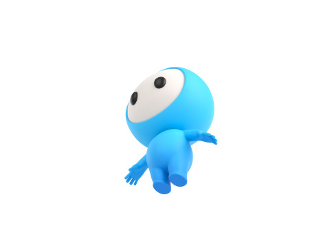 Character258 Rigged Mascot 3D 모델