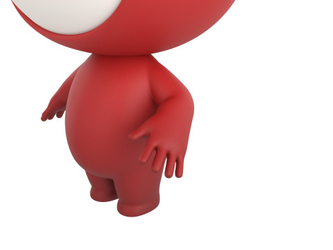 Character259 Rigged Mascot 3D Model