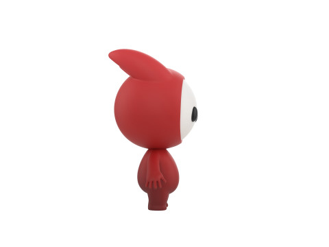 Character259 Rigged Mascot 3D Model