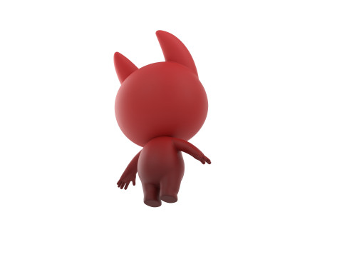 Character259 Rigged Mascot 3D Model