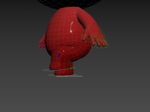 Character259 Rigged Mascot 3D Model