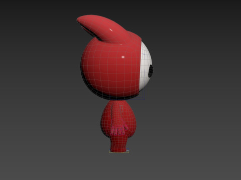 Character259 Rigged Mascot 3D Model