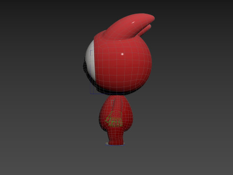 Character259 Rigged Mascot 3D Model