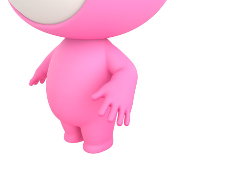 Character260 Rigged Mascot 3D Модель