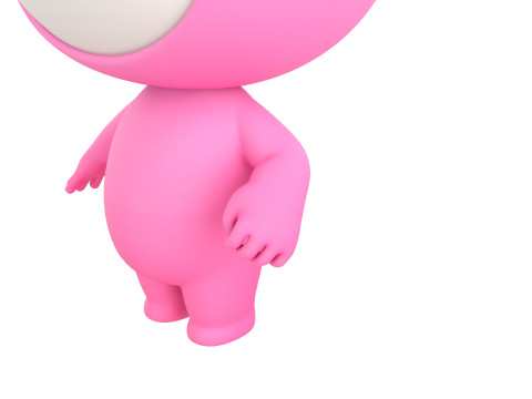 Character260 Rigged Mascot 3D Модель