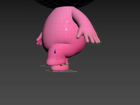 Character260 Rigged Mascot 3D Модель