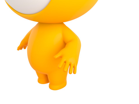 Character261 Rigged Mascot 3D-Modell
