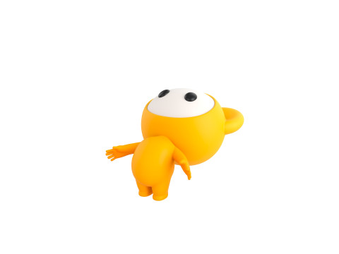 Character261 Rigged Mascot 3D-Modell