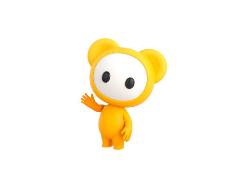 Character261 Rigged Mascot 3D-Modell