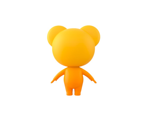 Character261 Rigged Mascot 3D-Modell