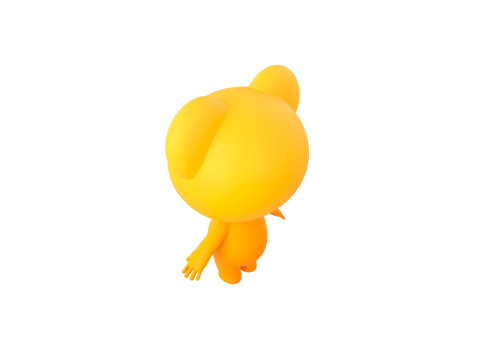 Character261 Rigged Mascot 3D-Modell