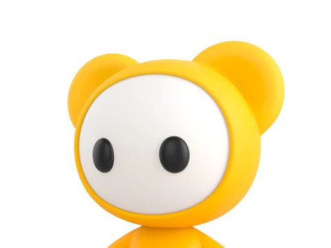 Character261 Rigged Mascot 3D Model