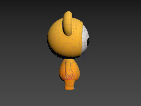 Character261 Rigged Mascot 3D-Modell