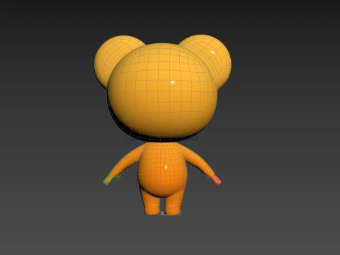Character261 Rigged Mascot 3D Model