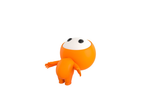 Character262 Rigged Mascot 3D Model