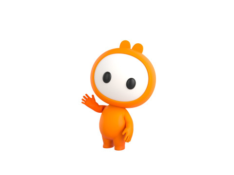 Character262 Rigged Mascot 3D Model